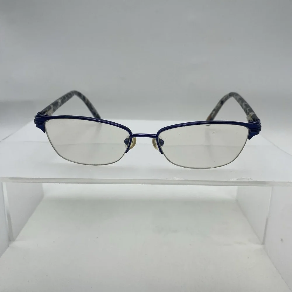 Ted Baker Eyeglasses FRAME ONLY B323 NAV 49-15-130 Multicolor 566